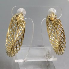 画像2: 750フープピアス 9.0g (2)